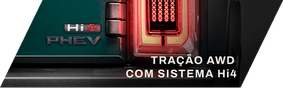Tração AWD com sistema Hi4