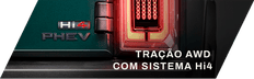 Tração AWD com sistema Hi4