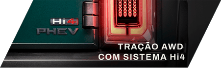 Tração AWD com sistema Hi4