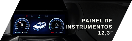 Painel de instrumentos 12,3 polegadas