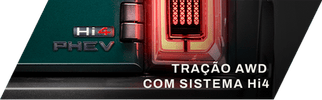 Tração AWD com sistema Hi4
