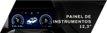 Painel de instrumentos 12,3 polegadas