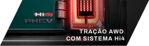 Tração AWD com sistema Hi4
