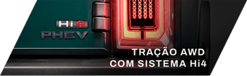 Tração AWD com sistema Hi4